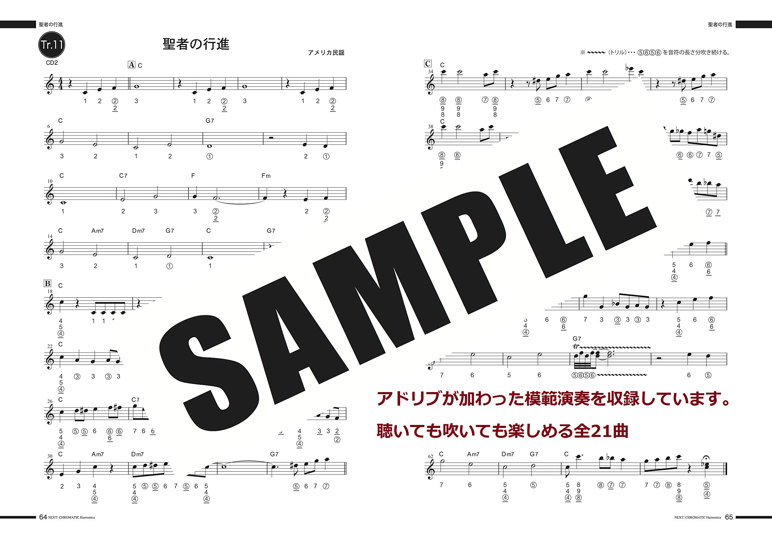 Amazon | SUZUKI スズキ ハーモニカ教本(CD2枚付) NEXT!クロマチック